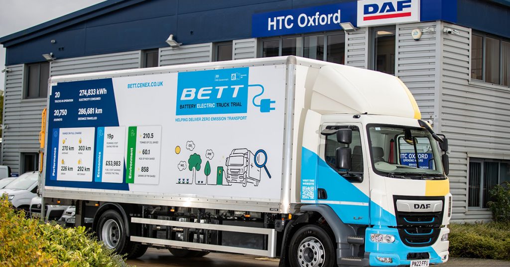 Truck dealer HTC and fleet electrification specialist Flexible Power Systems launch first of a kind end-to-end truck electrification partnership at the Microlise Transport Conference